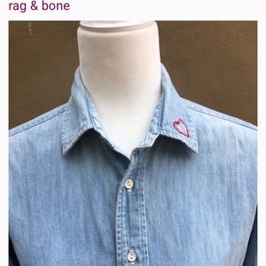 Rag & Bone Demi. Long Sleeve Button Down